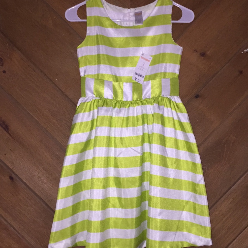 Striped Formal Dress